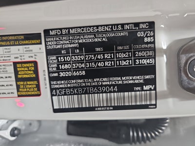 2026 Mercedes-Benz GLE GLE 450