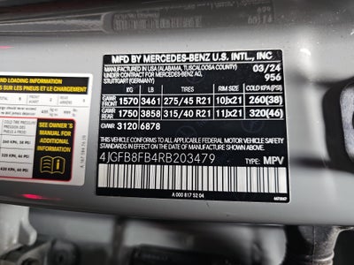 2024 Mercedes-Benz GLE GLE 580