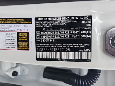 2026 Mercedes-Benz GLS GLS 450