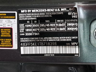 2026 Mercedes-Benz GLS GLS 450