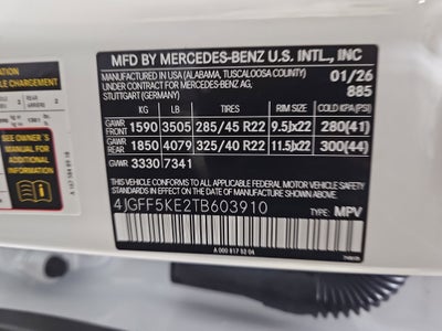 2026 Mercedes-Benz GLS GLS 450