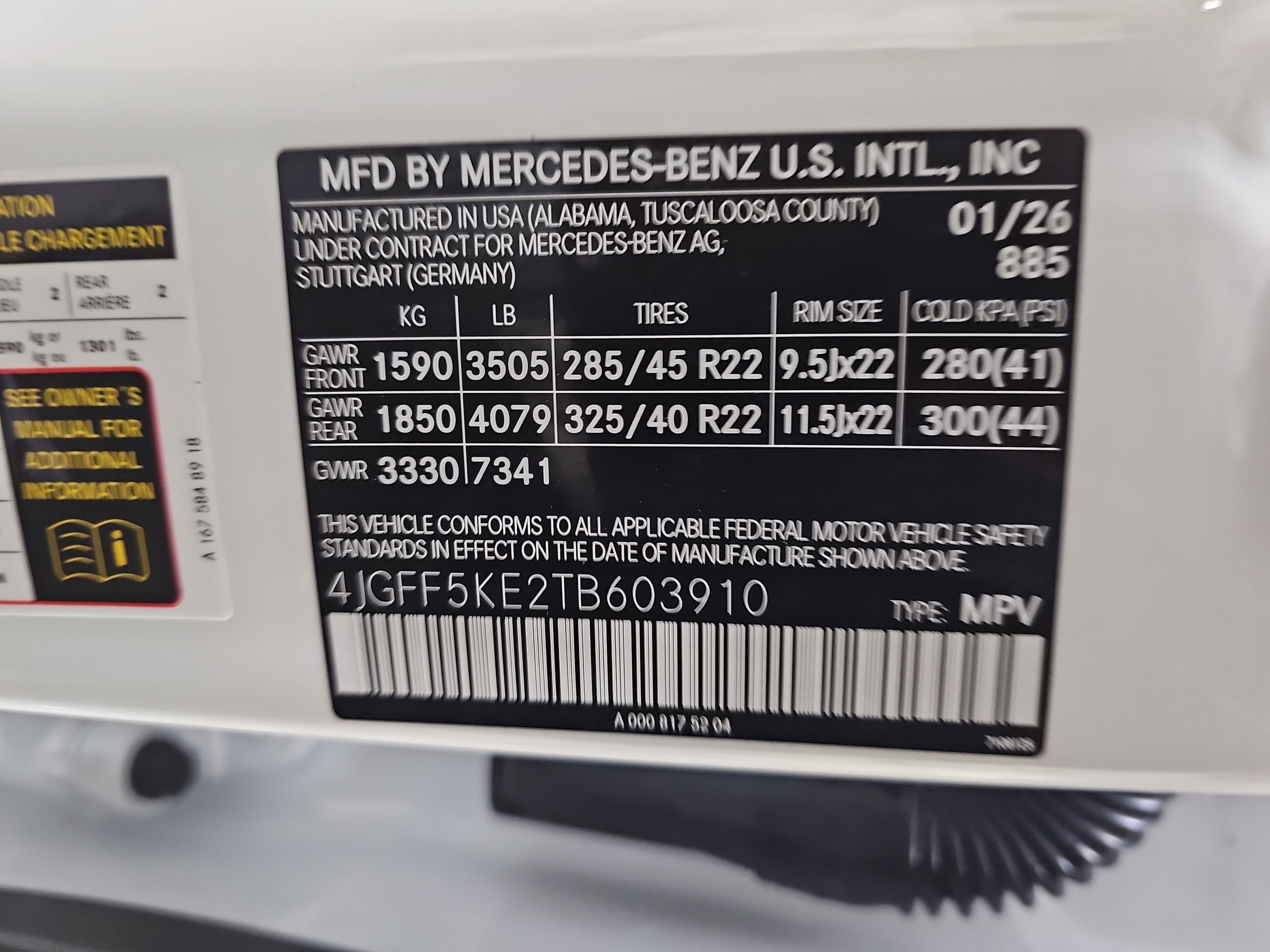 2026 Mercedes-Benz GLS GLS 450