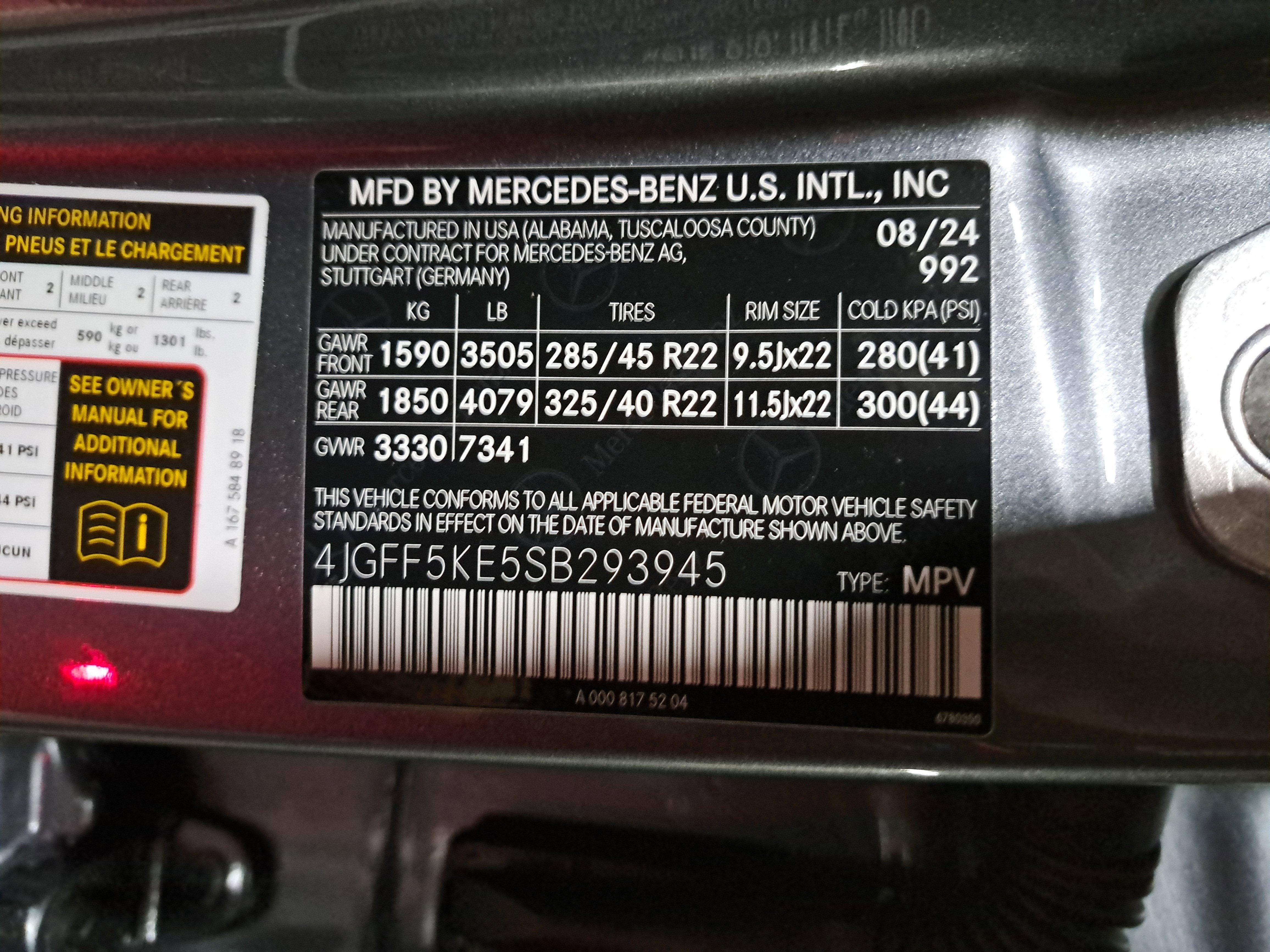 2025 Mercedes-Benz GLS GLS 450