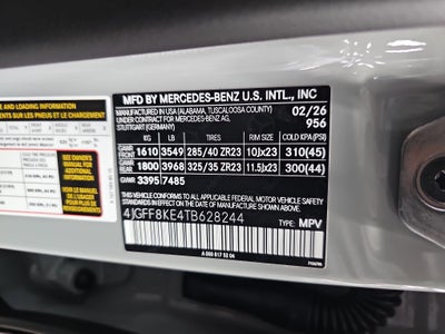 2026 Mercedes-Benz GLS AMG® GLS 63