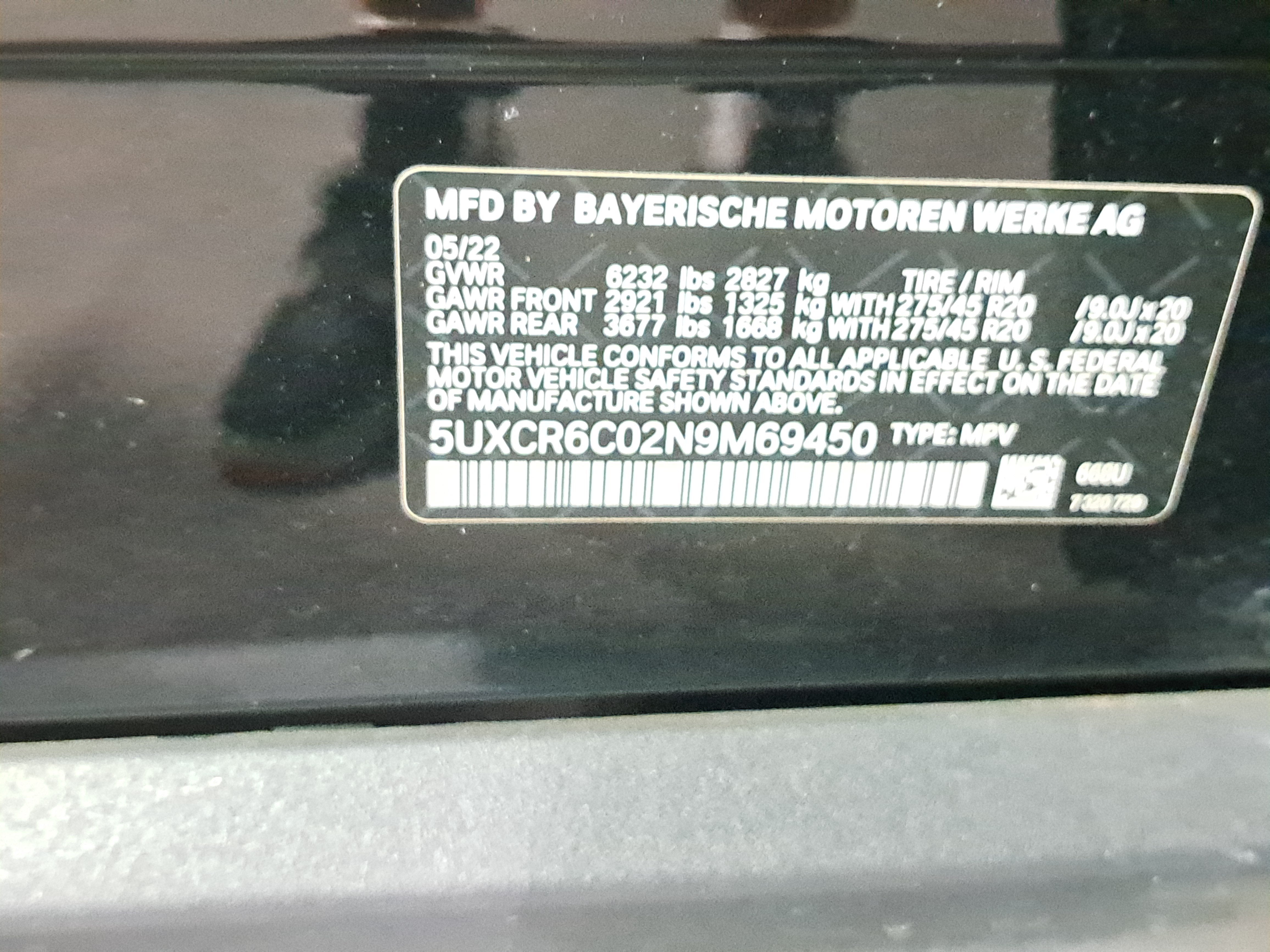 2022 BMW X5 xDrive40i