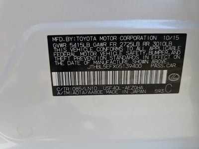 2016 Lexus LS 460 460