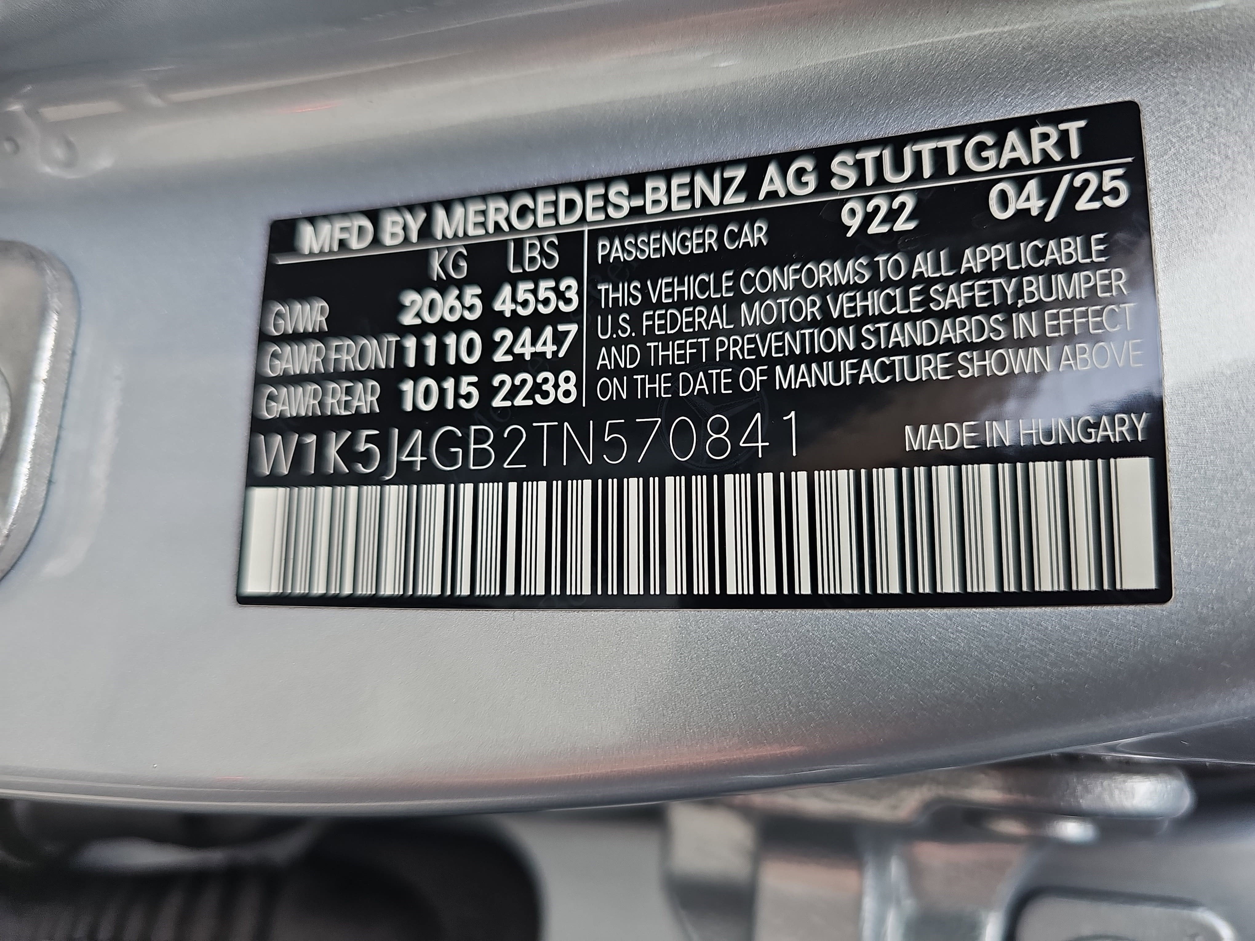 2026 Mercedes-Benz CLA CLA 250