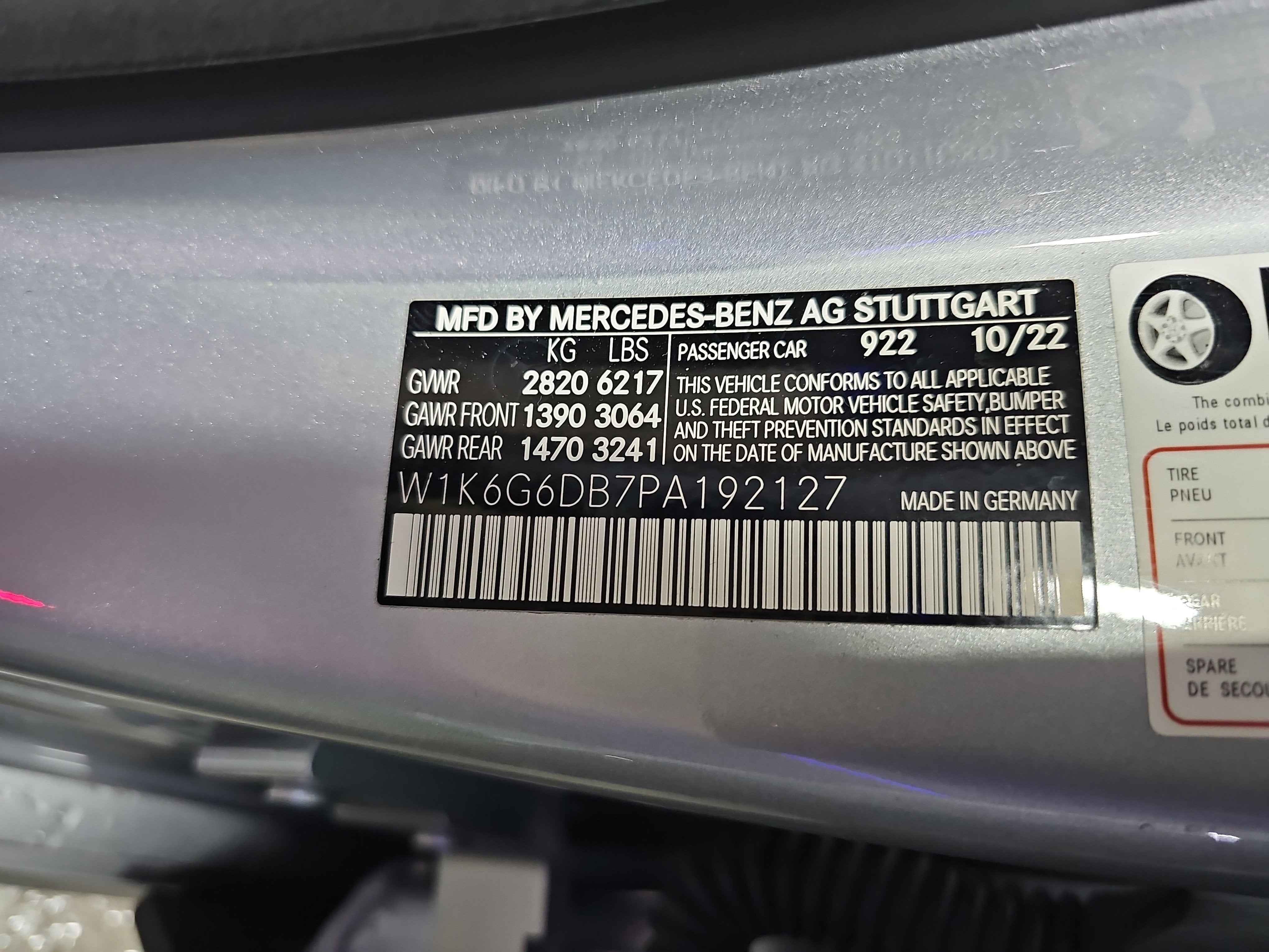 2023 Mercedes-Benz S-Class S 500