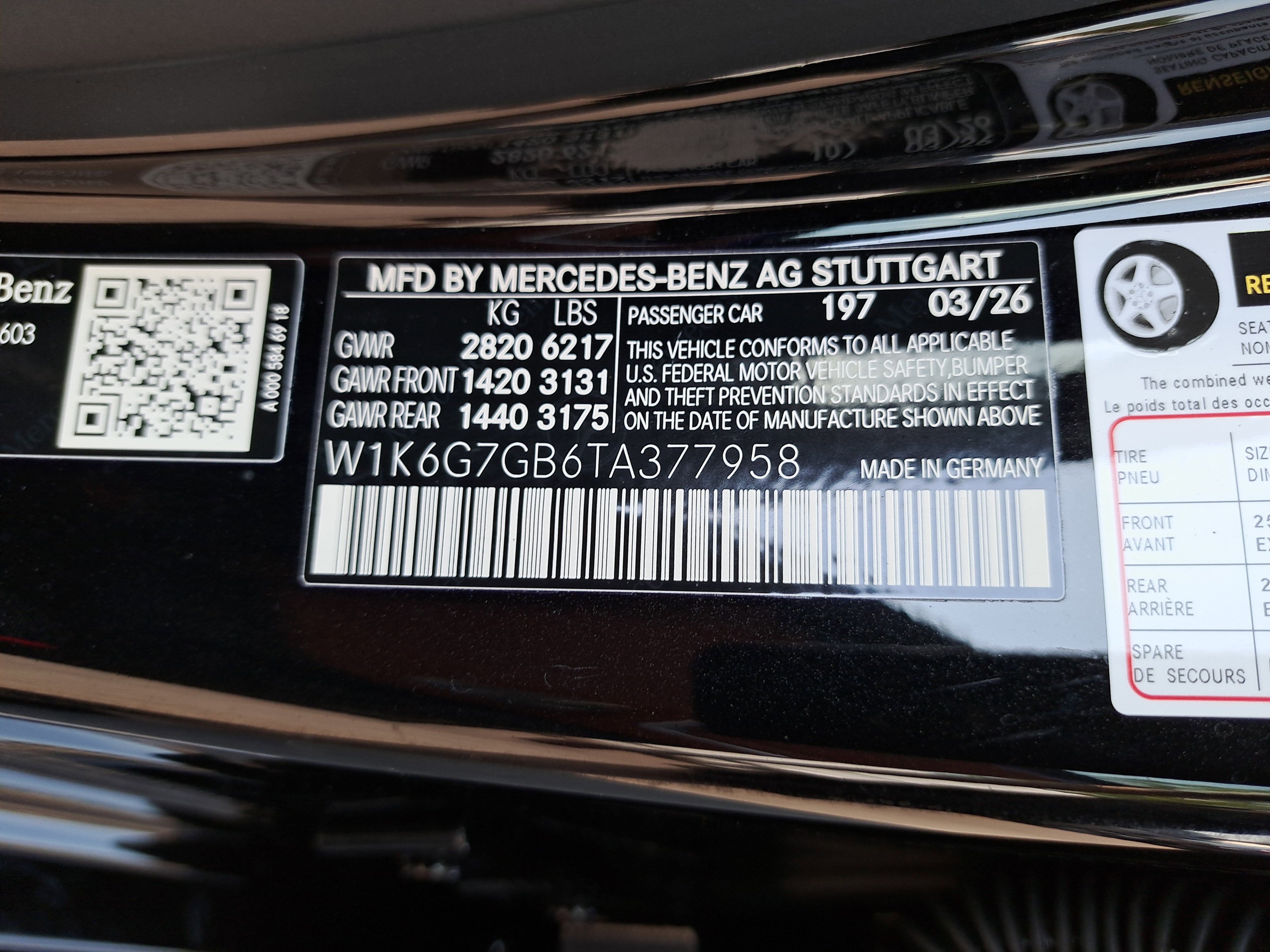 2026 Mercedes-Benz S-Class S 580