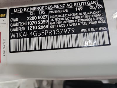 2023 Mercedes-Benz C-Class C 300