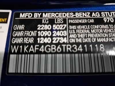 2026 Mercedes-Benz C-Class C 300