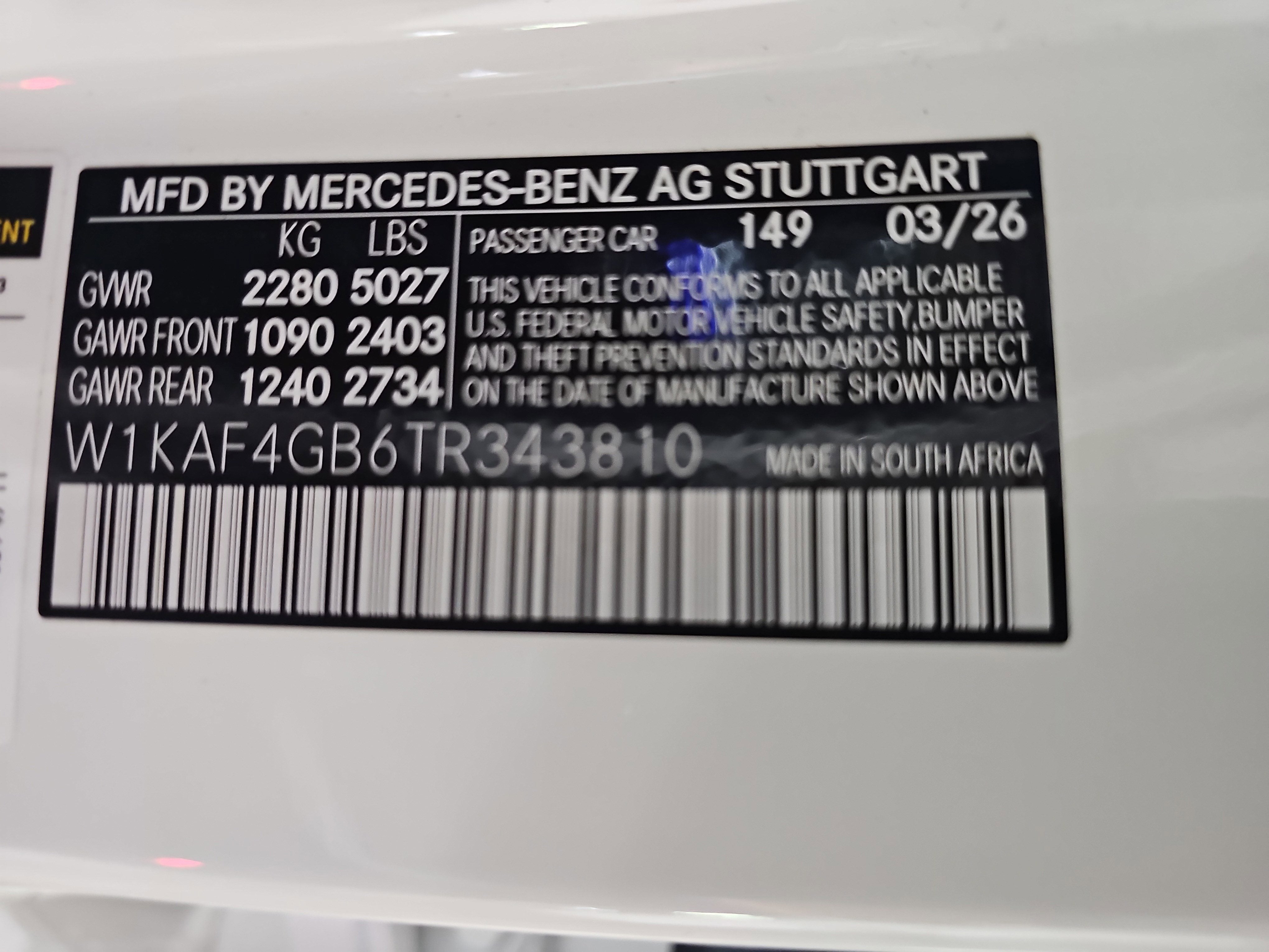 2026 Mercedes-Benz C-Class C 300