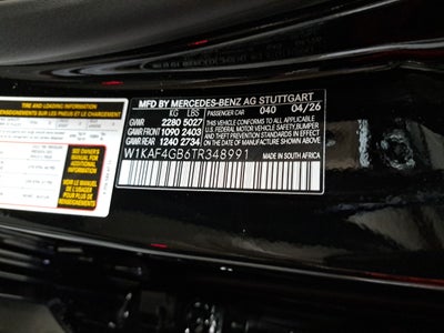 2026 Mercedes-Benz C-Class C 300