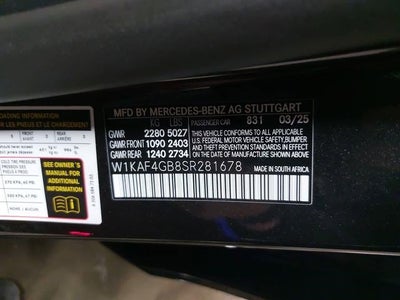 2025 Mercedes-Benz C-Class C 300