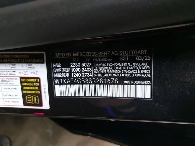 2025 Mercedes-Benz C-Class C 300