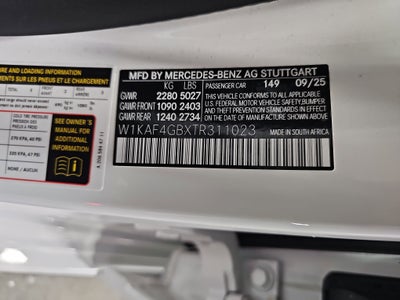 2026 Mercedes-Benz C-Class C 300