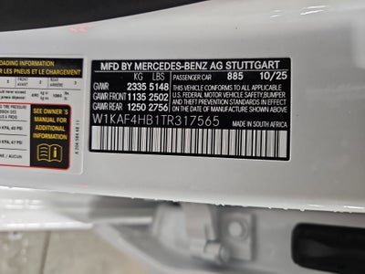 2026 Mercedes-Benz C-Class C 300