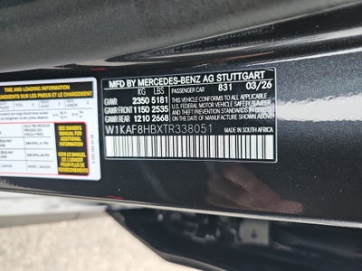 2026 Mercedes-Benz C-Class AMG® C 43