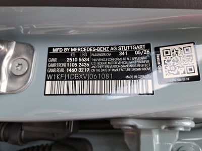 2027 Mercedes-Benz CLA CLA 250+ Electric