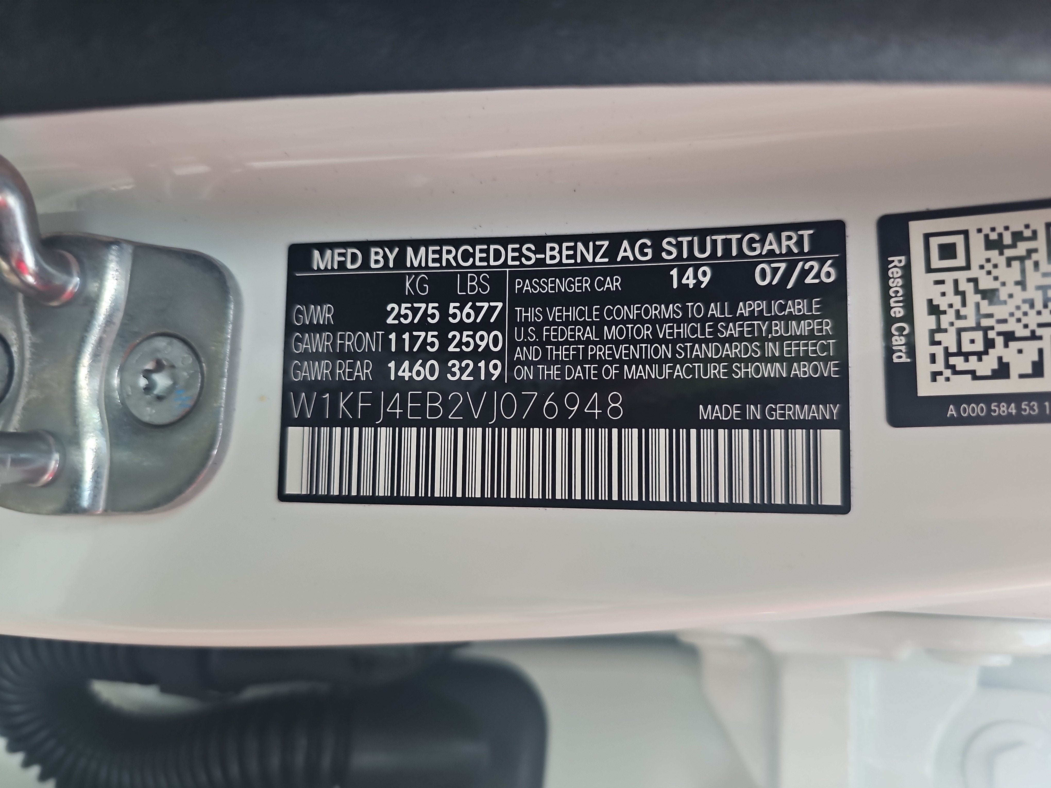 2027 Mercedes-Benz CLA CLA 350 Electric