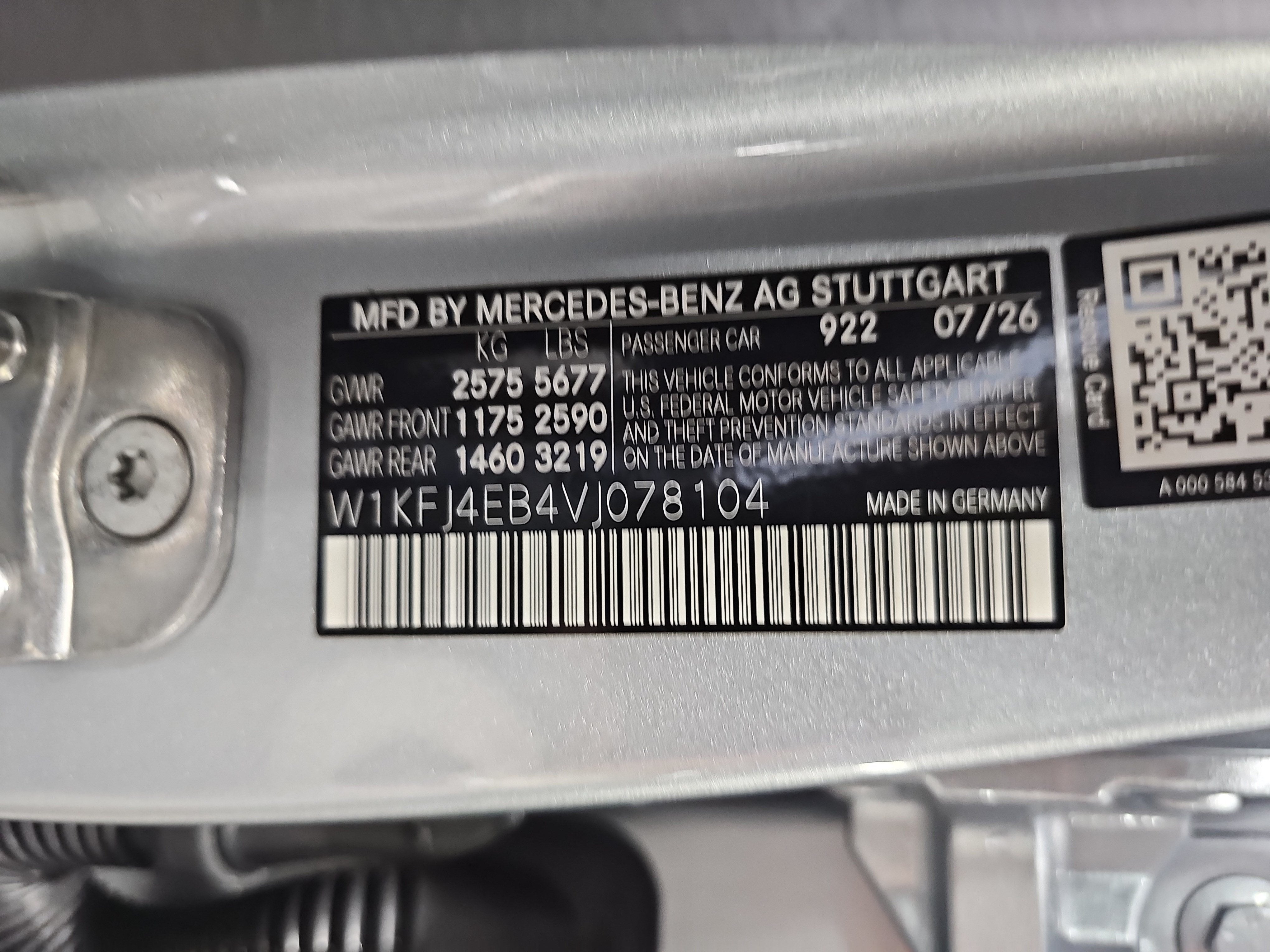 2027 Mercedes-Benz CLA CLA 350 Electric