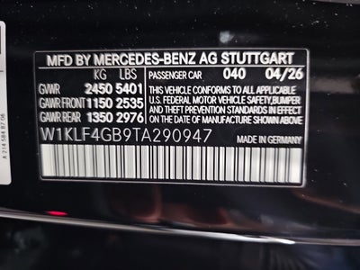 2026 Mercedes-Benz E-Class E 350