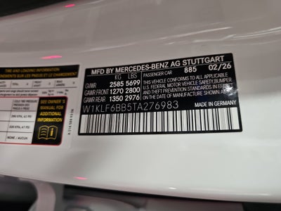 2026 Mercedes-Benz E-Class E 450