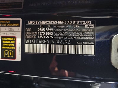 2026 Mercedes-Benz E-Class E 450