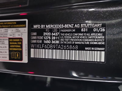 2026 Mercedes-Benz E-Class AMG® E 53 E