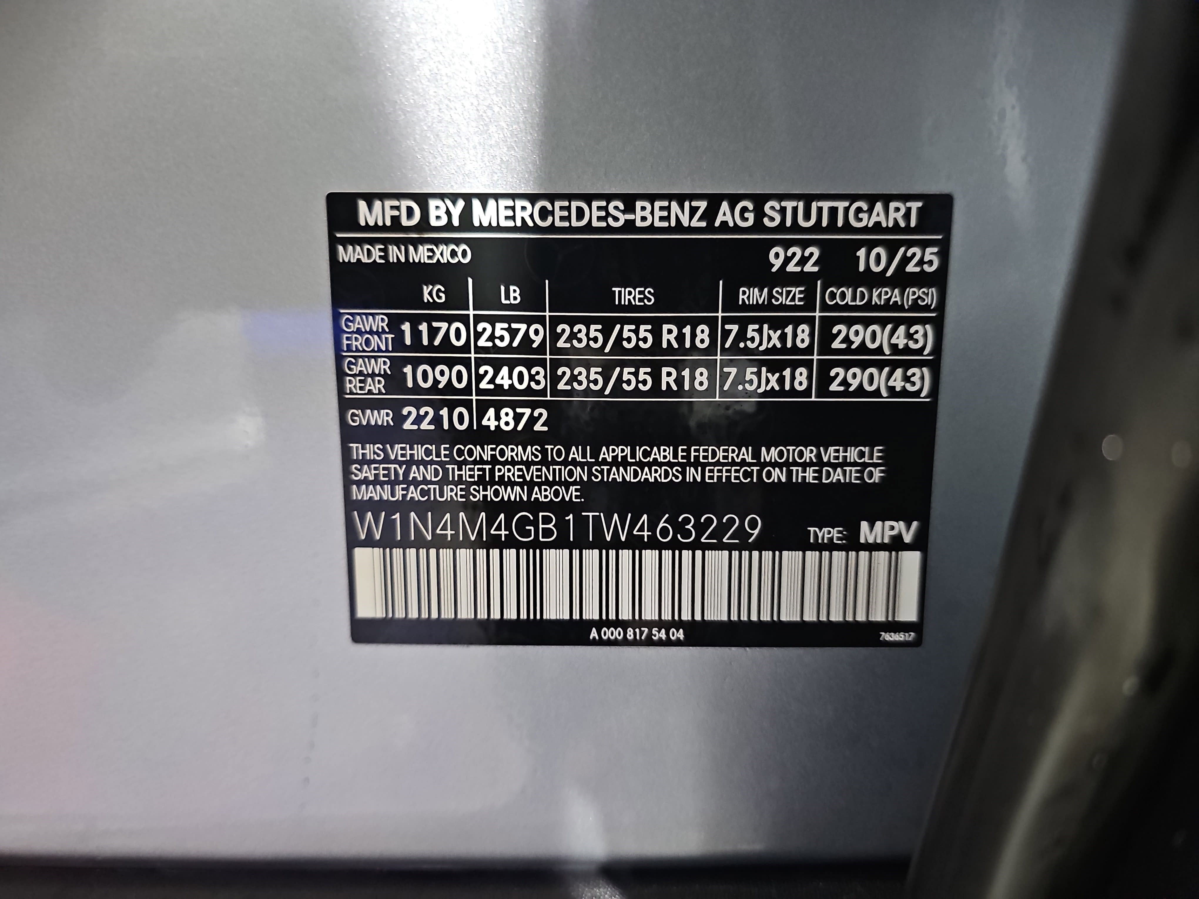 2026 Mercedes-Benz GLB GLB 250