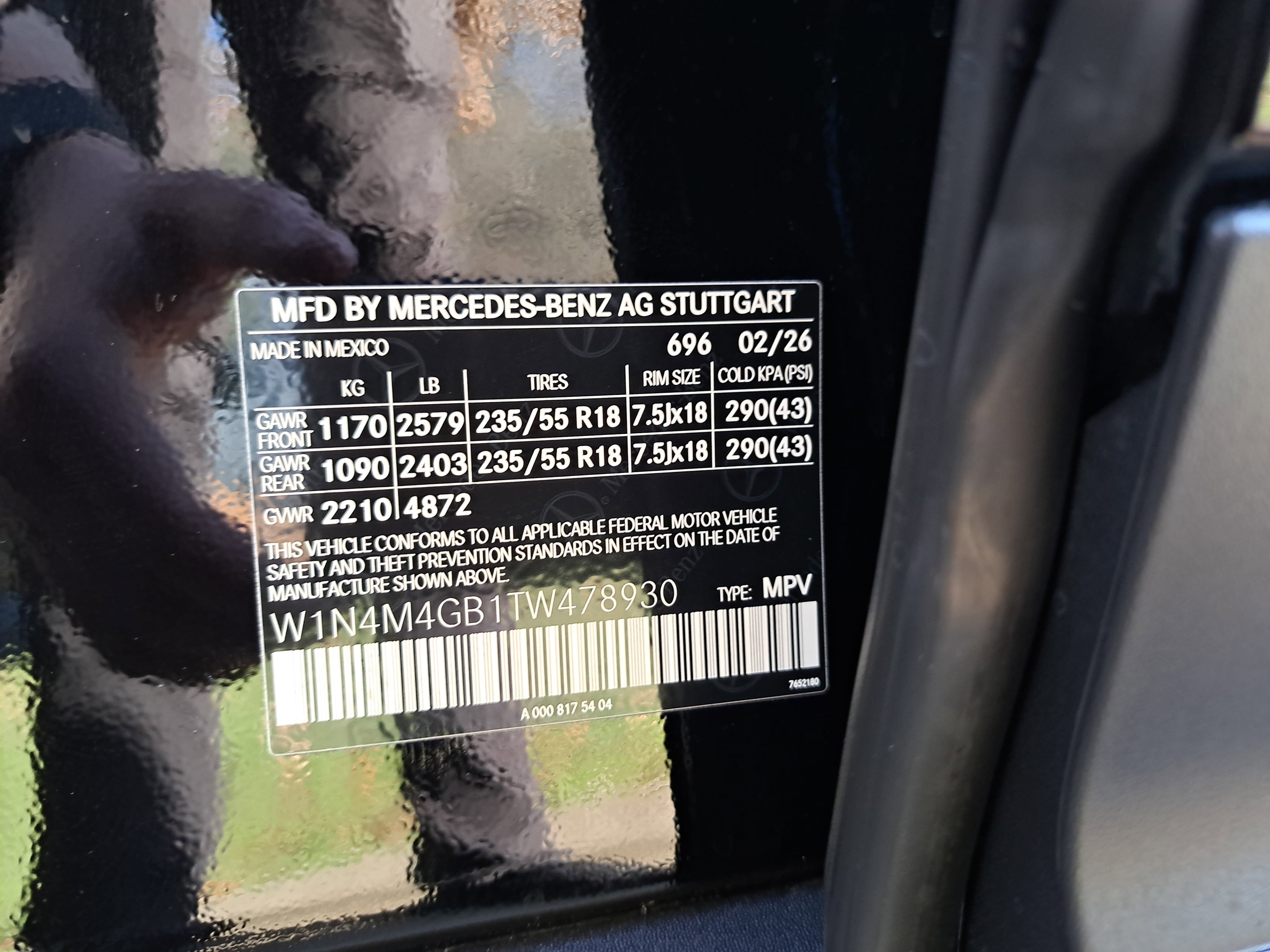 2026 Mercedes-Benz GLB GLB 250