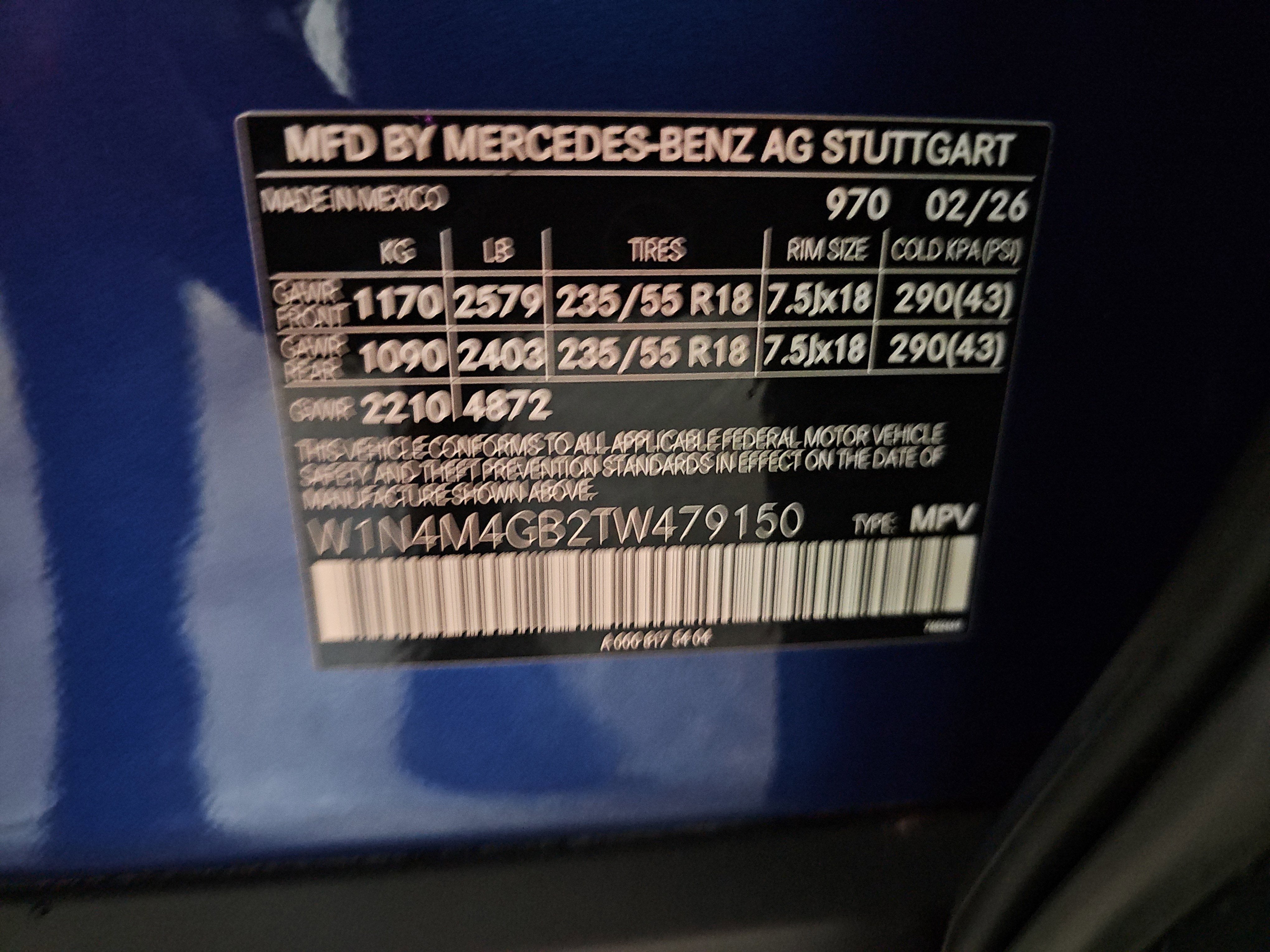 2026 Mercedes-Benz GLB GLB 250