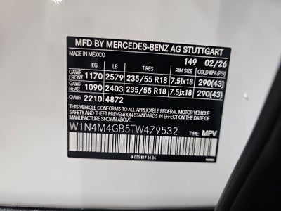 2026 Mercedes-Benz GLB GLB 250