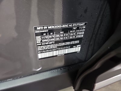 2026 Mercedes-Benz GLB GLB 250