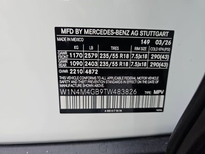 2026 Mercedes-Benz GLB GLB 250