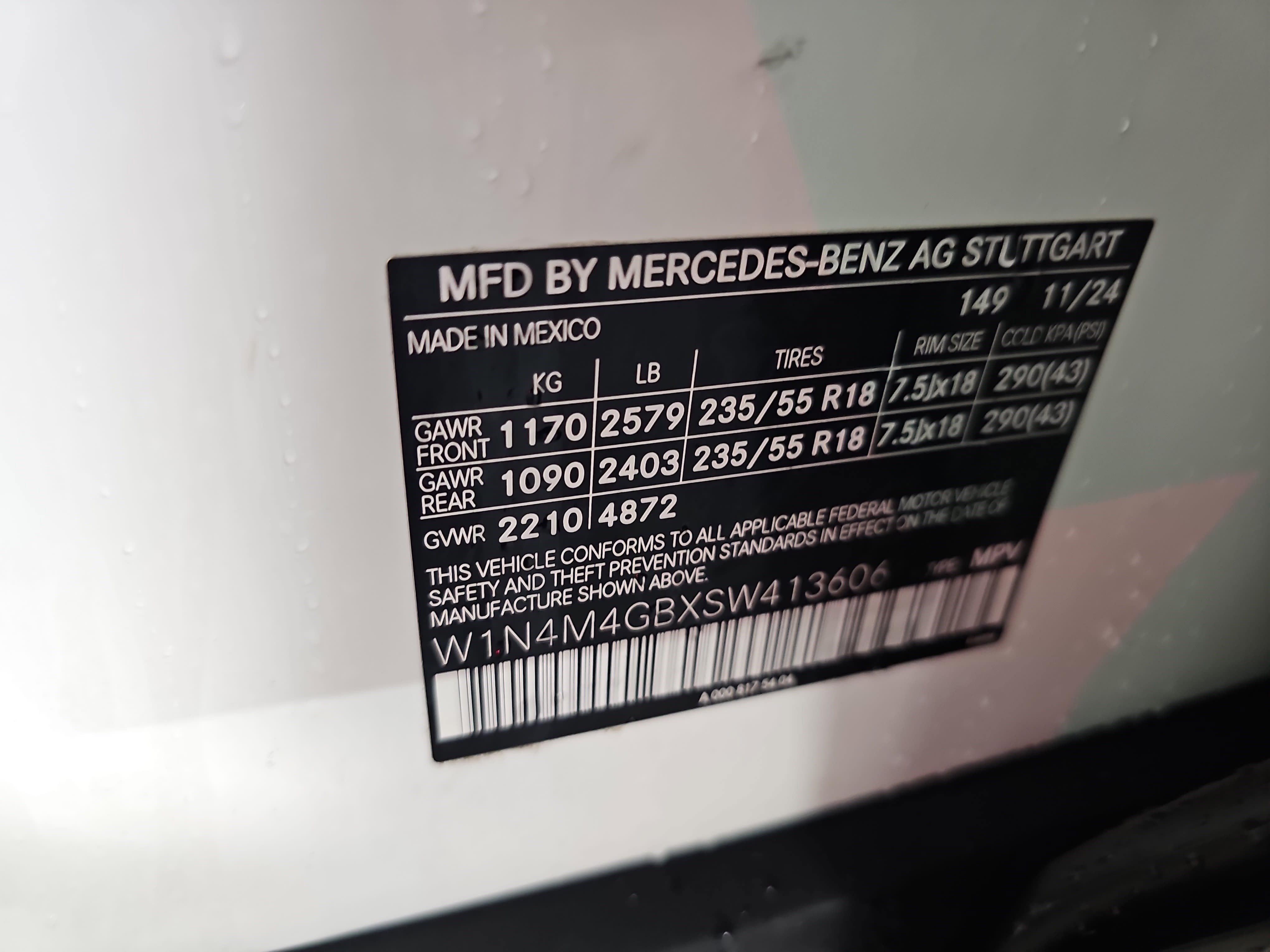 2025 Mercedes-Benz GLB GLB 250