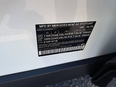 2026 Mercedes-Benz GLA GLA 250