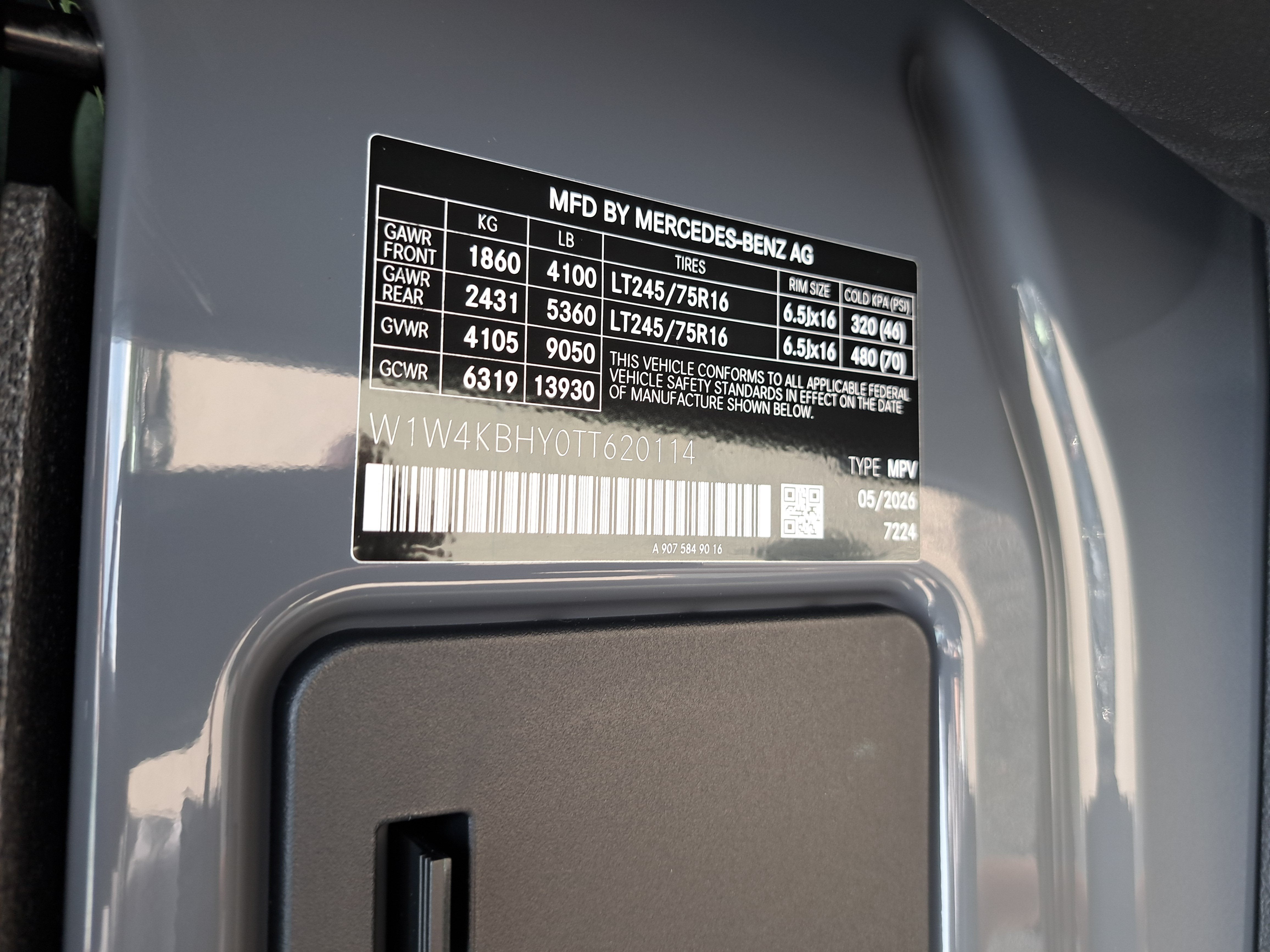 2026 Mercedes-Benz Sprinter 2500 Base