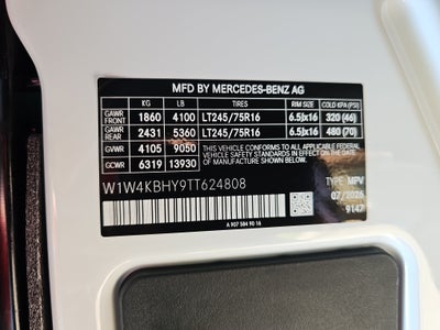 2026 Mercedes-Benz Sprinter 2500 Base