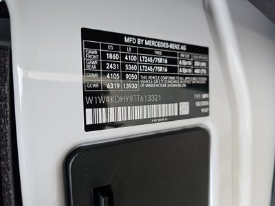 2026 Mercedes-Benz Sprinter Cargo Van Cargo 170 WB