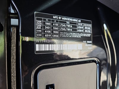 2026 Mercedes-Benz Sprinter 2500 Base