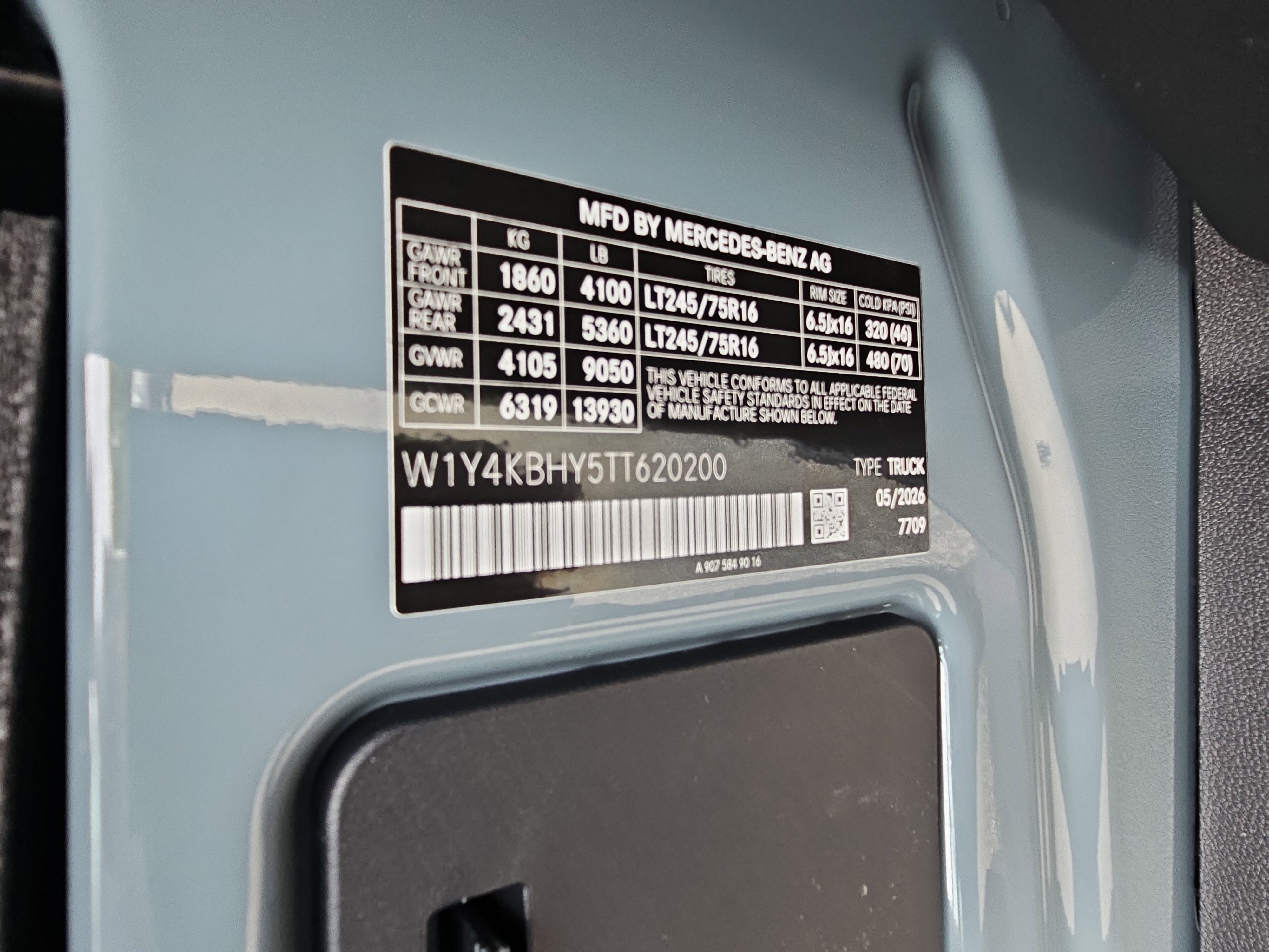 2026 Mercedes-Benz Sprinter 2500 Base