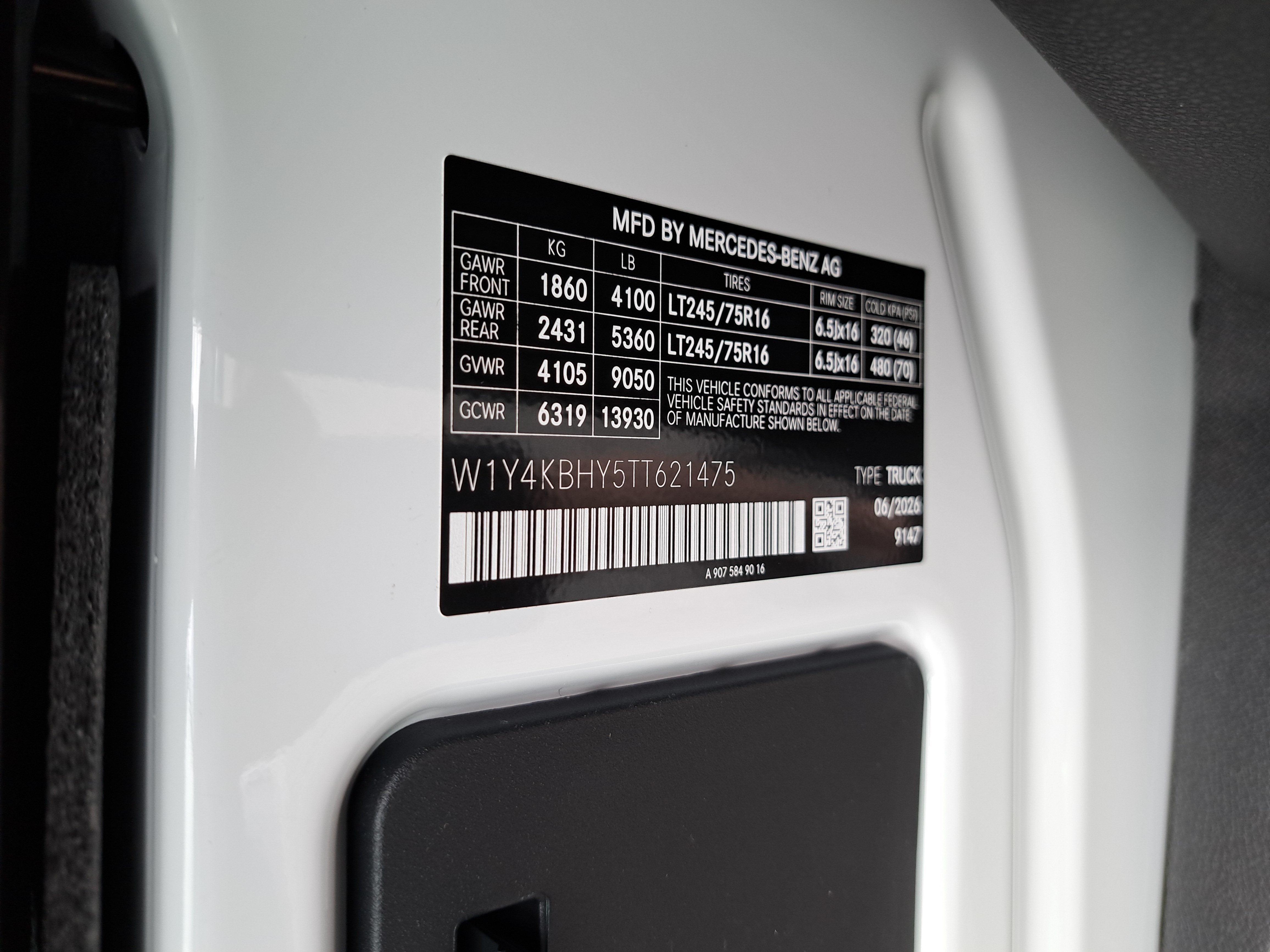 2026 Mercedes-Benz Sprinter 2500 Base