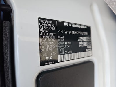 2023 Mercedes-Benz Sprinter Cargo Van Cargo 144 WB