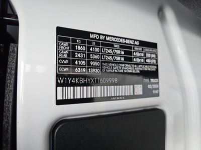 2026 Mercedes-Benz Sprinter 2500 Base