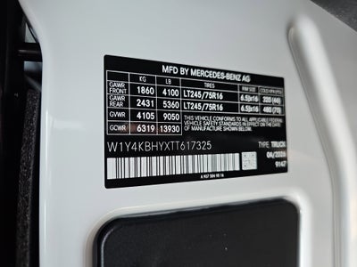 2026 Mercedes-Benz Sprinter 2500 Base