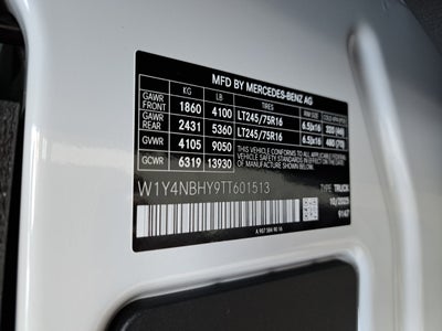 2026 Mercedes-Benz Sprinter Cargo Van Cargo 144 WB