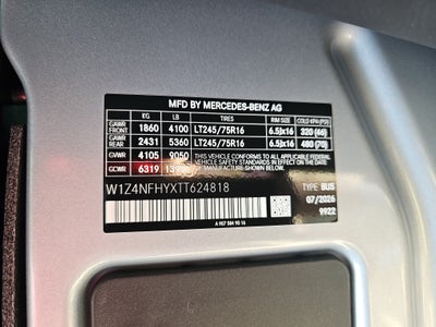 2026 Mercedes-Benz Sprinter Passenger Van Passenger 144 WB