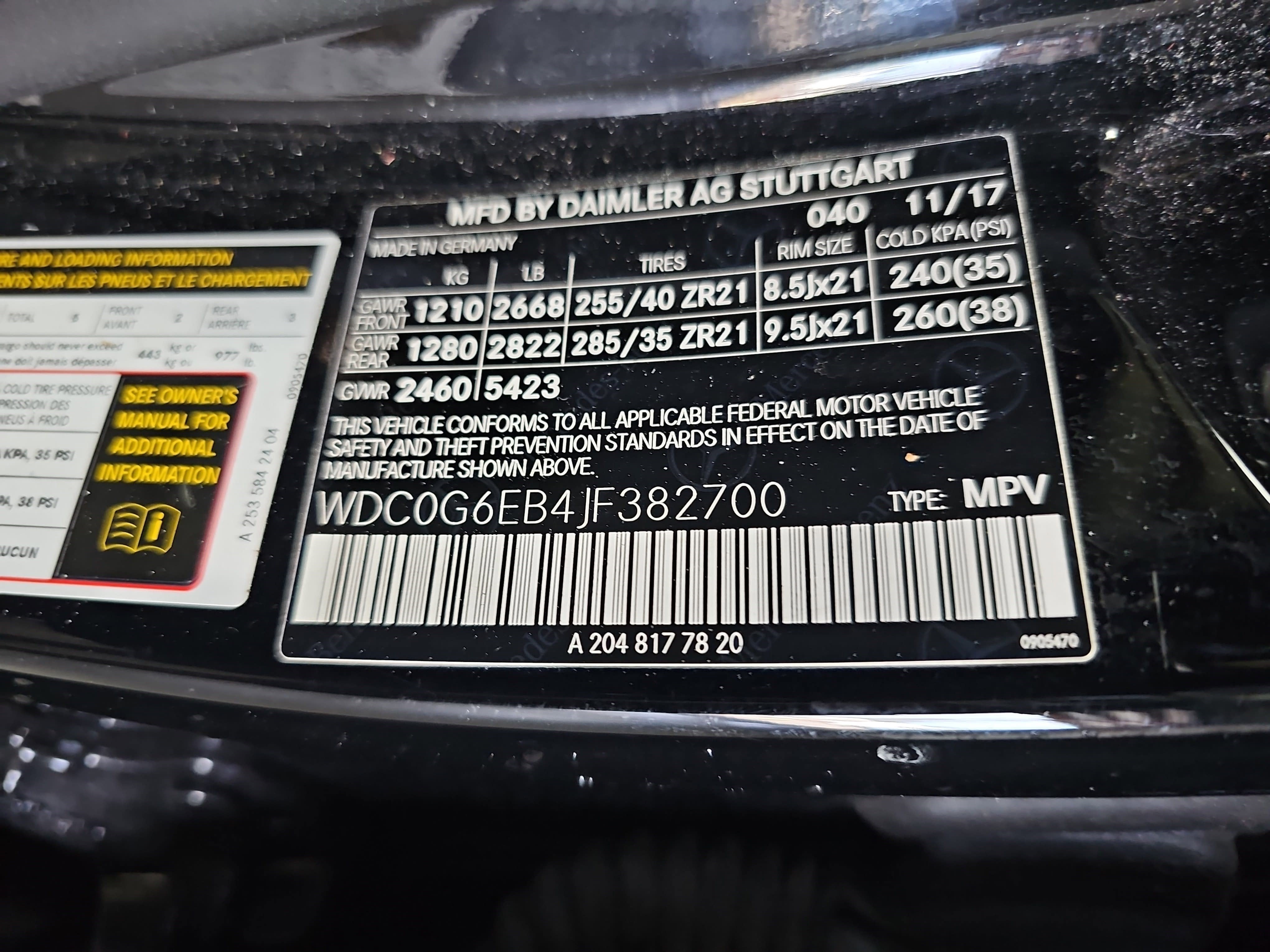 2018 Mercedes-Benz GLC AMG® GLC 43