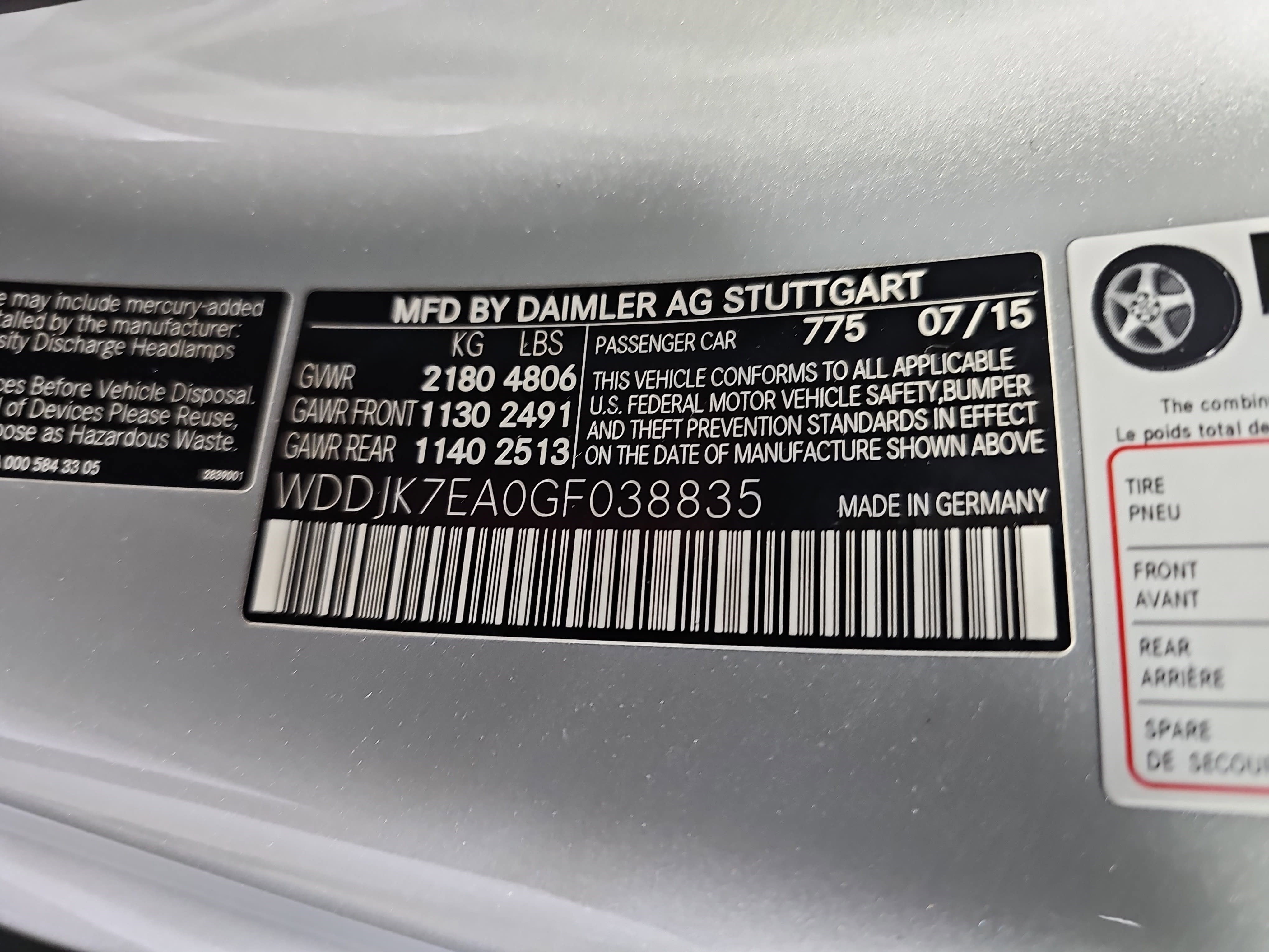 2016 Mercedes-Benz SL-Class AMG® SL 63